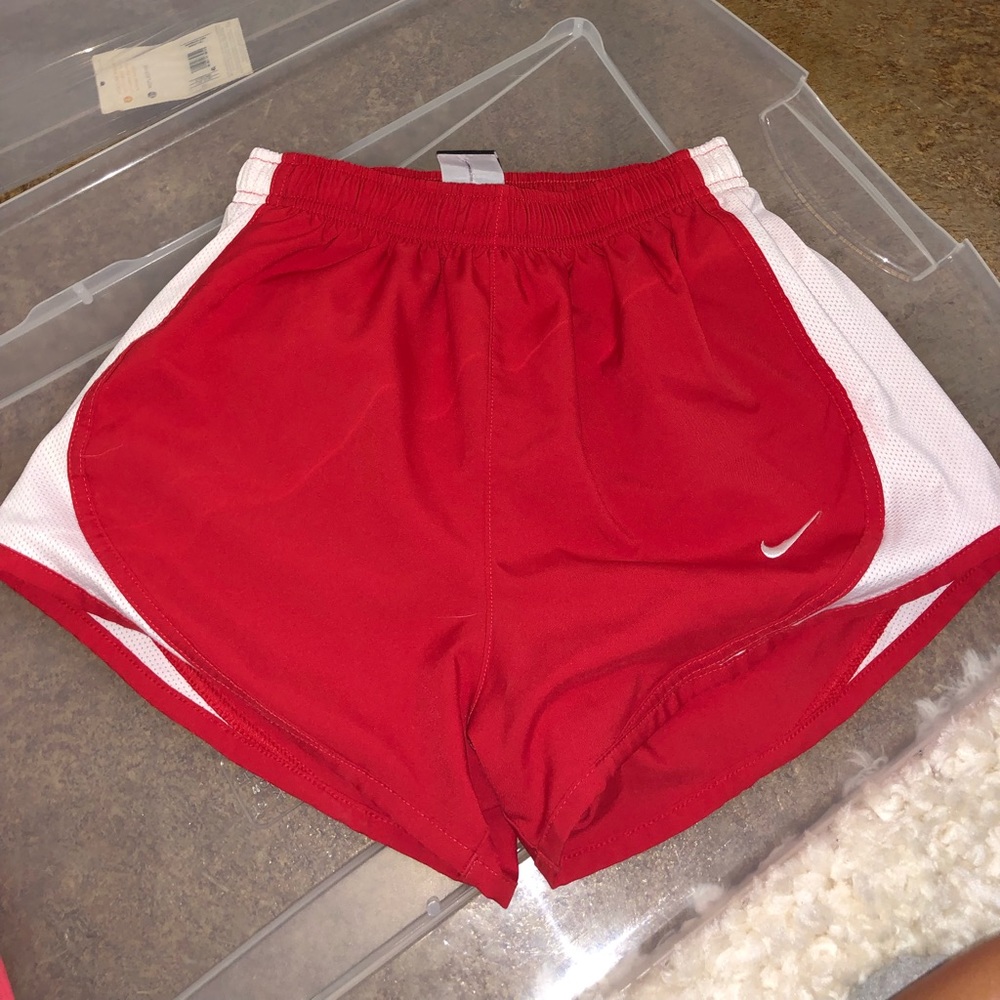 Red XS Nike shorts